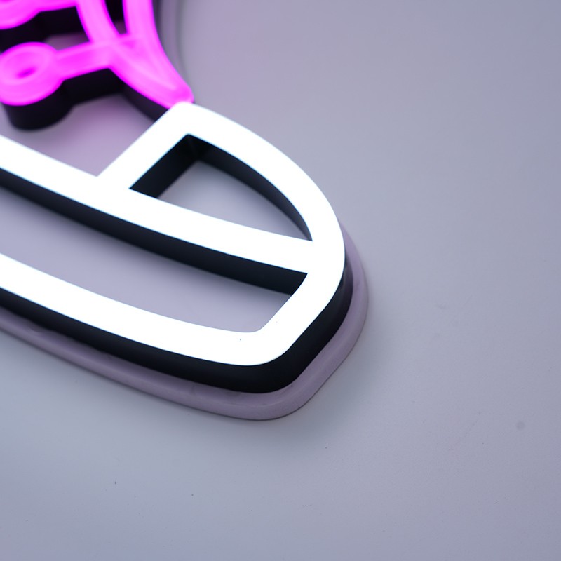 Pouring Neon shoe