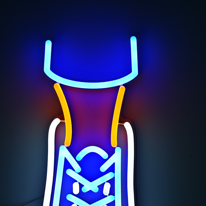 Pouring Neon shoe2