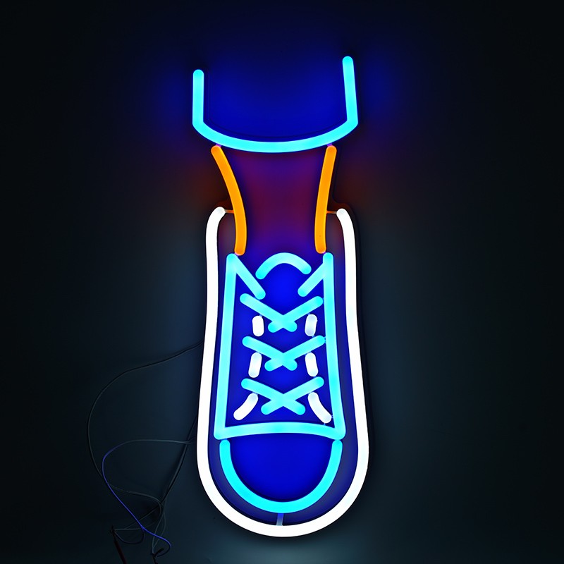 Pouring Neon shoe2