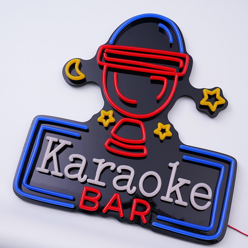 Pouring Neon Karaoke