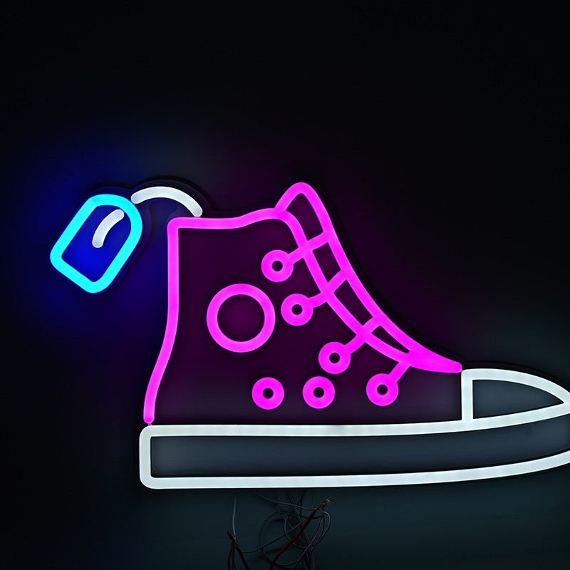 Pouring Neon shoe