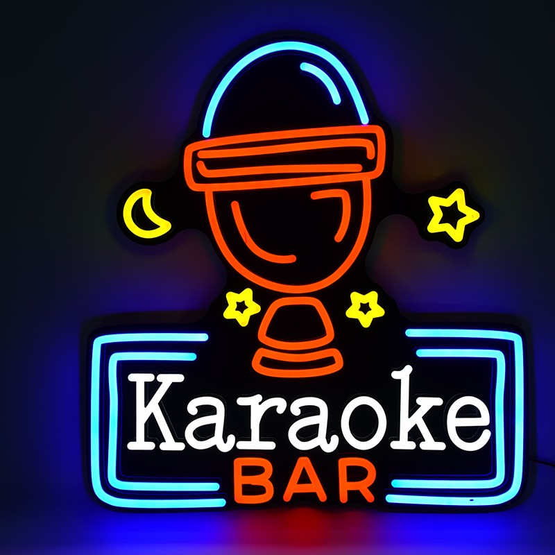 Pouring Neon Karaoke