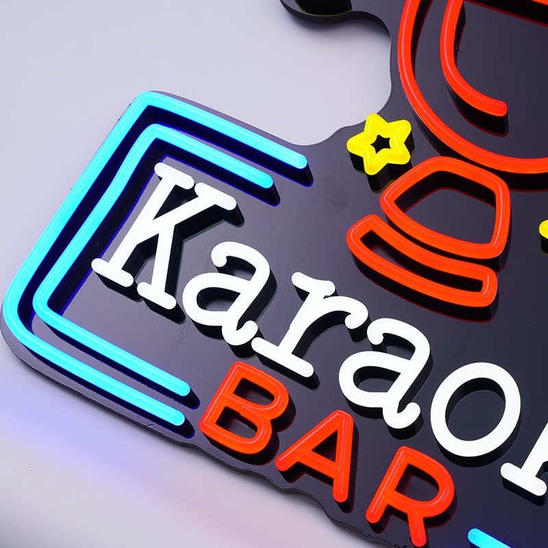 Pouring Neon Karaoke