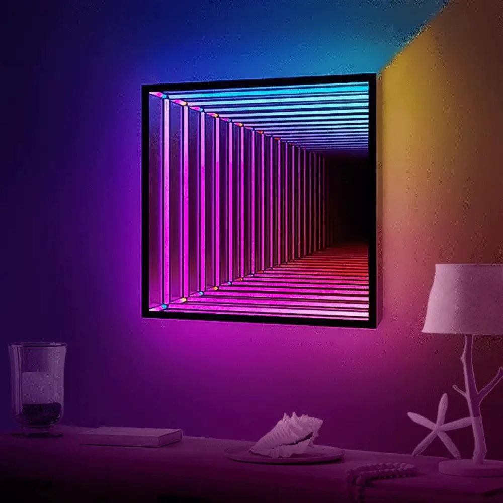 3D Square infinity Mirror(图1)