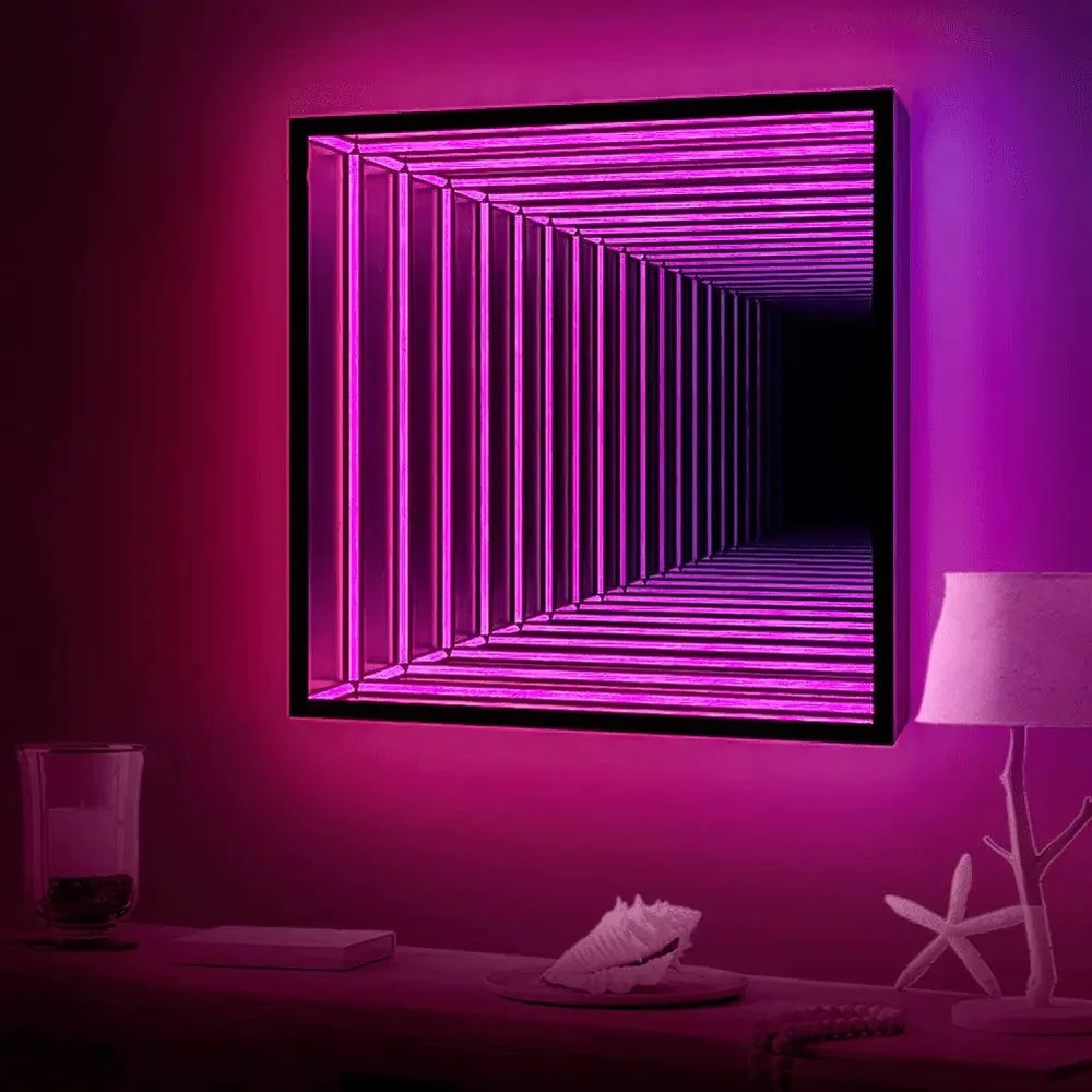 3D Square infinity Mirror(图2)