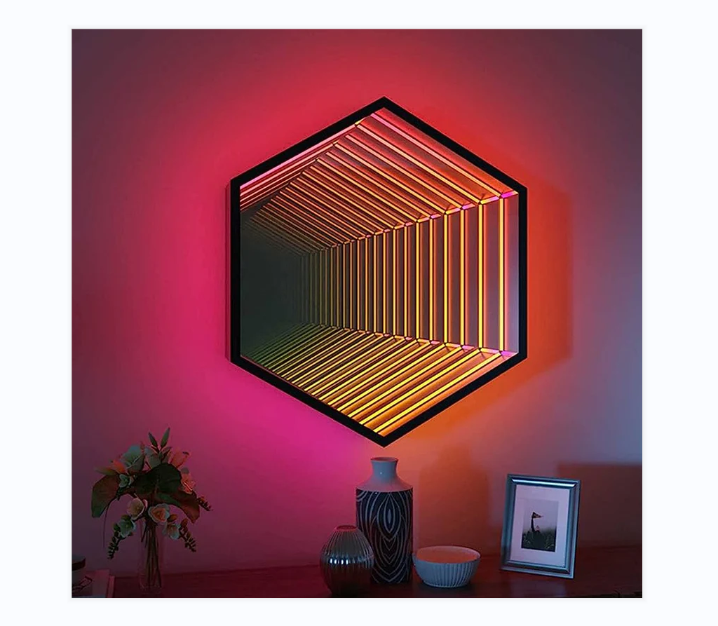 Hexagonal Illusion Mirror for Decor(图4)